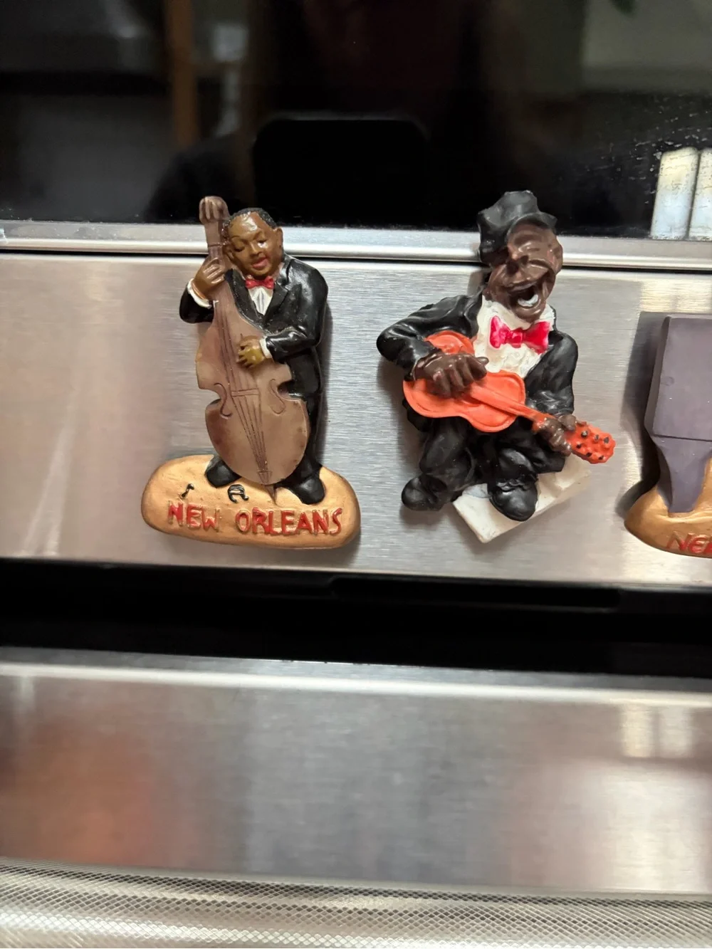 New Orleans Jazz Musician Refrigerator Magnets  Decor Set